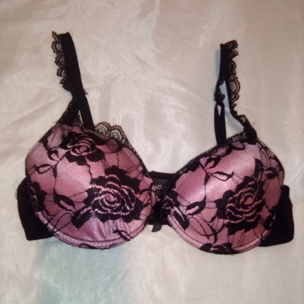 Floral Pink and Black